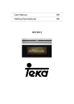 Description of your oven