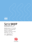 Manuale d'Uso Autoclave SK07 21 e 16 Litri