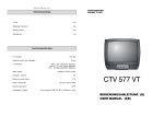 CTV 577 VT - Clatronic