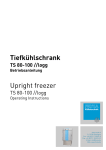 Tiefkühlschrank Upright freezer