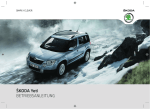 &Scaron;KODA Yeti BETRIEBSANLEITUNG - Media Portal