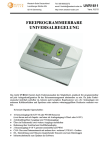 freiprogrammierbare universalregelung - Westech