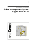 Pulvermanagement-System MagicCenter MC02