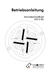 Betriebsanleitung - WAGNER&reg;