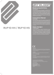 RUF-10 HH / RUF-10 HS