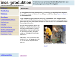 INQA-Produktion - Erstellen persönlicher Webseiten