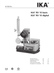 IKA® RV 10 basic IKA® RV 10 digital