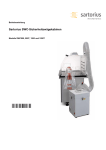 Sartorius SWC-Sicherheitswägekabinen Modelle SWC900, 900T