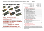 Betriebsanleitung Nicht-Sound-Decoder MX618 bis MX634, Sound