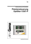 Pistolensteuerung OptiStar CG07-P