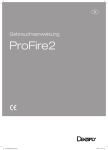 ProFire2 compact/press Gebrauchsanweisung