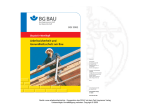 BGI 5081 (7.2008) Arbeitssicherheit und Ges.Bau - Leitern