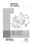 sweeper sr 1300h b