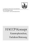 HACCP-Konzept - Landeshauptstadt Magdeburg