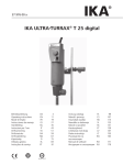 IKA ULTRA-TURRAX&reg; T 25 digital