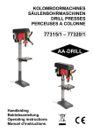 KOLOMBOORMACHINES SÄULENBOHRMASCHINEN DRILL