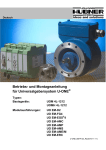 Betriebs- und Montageanleitung für Universalgebersystem U-ONE