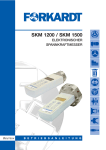 Forkardt Betriebsanleitung Spannkraftmesser SKM D