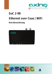 EoC 2-98 Ethernet over Coax | WiFi