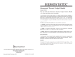 Hemostatix Thermal Scalpel Handle