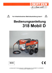 Bedienungsanleitung 318 Mobil D