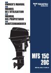 15C 20C MFS - Tohatsu Marine