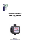 Betriebsanleitung PWM 230 3-Basic