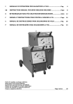 MANUALE DI ISTRUZIONE PER SALDATRICE A FILO