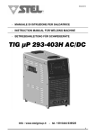 TIG µP 293-403H AC/DC 403H AC/DC 403H AC/DC