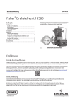 Fisher Drehstellventil 8580 - Welcome to Emerson Process