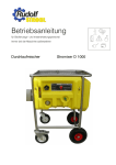 Betriebsanleitung - STROBL Beschichtungstechnik