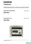 7KE6000-8H... Sync-Box Sync-Box