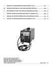 MANUALE DI ISTRUZIONE PER SALDATRICE A FILO