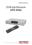 9363070a, Betriebsanleitung DVB-Sat-Receiver UFS 535si