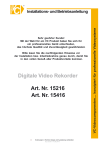 Installations - VC Videocomponents