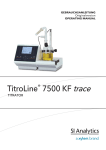 TitroLine® 7500 KF trace
