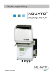 Bedienungsanleitung f&uuml;r Steuerung AQUATO &reg; KOM 9.5
