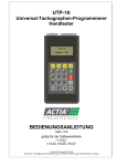 UTP-10 Bedienungsanleitung v2.02