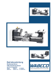 Betriebsanleitung CNC Drehmaschinen CC-D6000