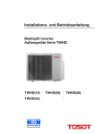 Bedienungsanleitung Multisplit Au&szlig;enger&auml;te