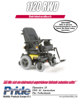 Jazzy 1120 RWD - Pride Mobility Products