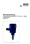 Prozessdrucktransmitter IPT-1* Vers. 3.0