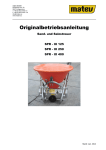 und Salzstreuer SPR-IX 125/250/400