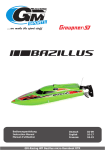 GM-Racing WP Bazillus micro Rennboot RTR