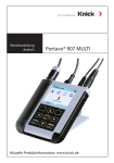Bedienungsanleitung Portavo 907 Multi