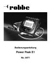 DA 8471 Power Peak E1:Power Peak E1.qxd