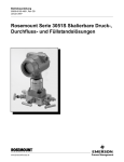 Rosemount Serie 3051S Skalierbare Druck-, Durchfluss
