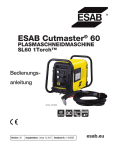 ESAB Cutmaster&reg; 60 - ESAB Welding & Cutting Products