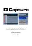 Recording Application for StudioLive