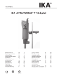 IKA ULTRA-TURRAX&reg; T 18 digital